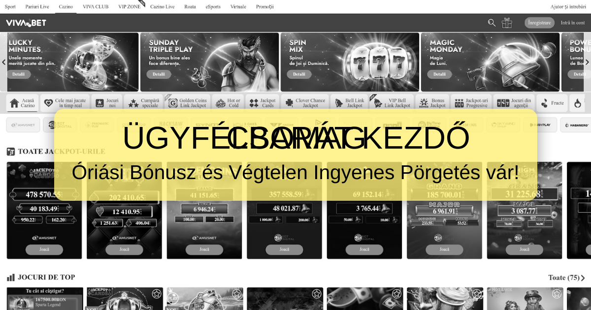 Vivabet Casino Magyarország - Prémium Játékélmény
